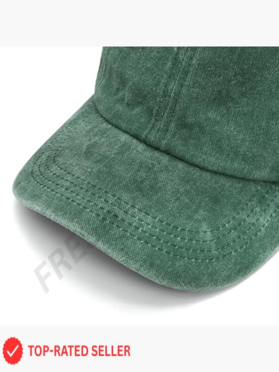 Unisex Washed Cotton Baseball Cap Set Retro Distressed Adjustable Dad Hats 6 main image 2
